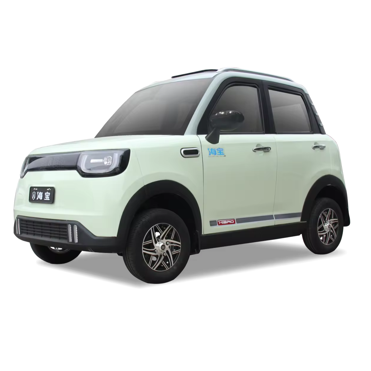 Very Popular 2024 China Manufacturer Cheap Price Ev Low Speed 50km/h Four Wheeler and Seats for Adult Mini Electric New Cars